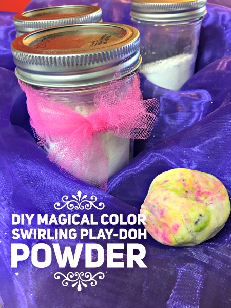 DIY Magical Color Swirling Playdough Powder for Your Little Charmers -  Clever Housewife